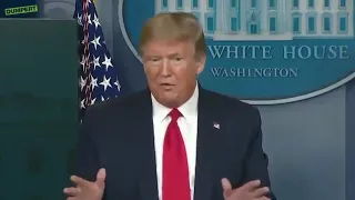 Trump Dancing on Cat Music in a middle of press conference (ievan polkka)