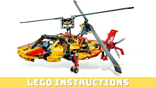 LEGO instructions | Technic | 9396 twin-rotor helicopter B-model