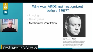 A brief history ARDS Slutsky A