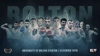 LIVE PROFESSIONAL BOXING! - MTK GLOBAL PRESENTS 'FIGHT NIGHT BOLTON' - (FULL CARD)