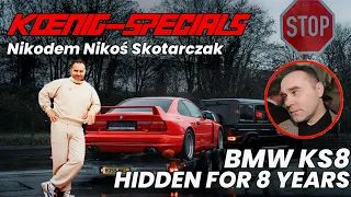 WE BOUGHT THIS HIDDEN POLISH KOENIG SPECIALS KS8 BMW 850 PART 1