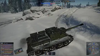 War Thunder | SU-122P Match 1