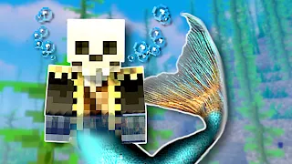 Minecraft but We Can Only Breathe Underwater! - Minecraft Multiplayer Gameplay