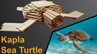 Kapla Turtle Creation: Embracing Nature's Beauty