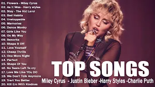 Justin Bieber , Harry Styles , Miley Cyrus , Ed Sheeran ,Charlie Puth  -  Fire Playlist 2023