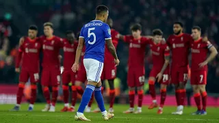 Penalty shootout highlights (5-4) | Liverpool 3-3 Leicester | Carabao Cup 2021/22