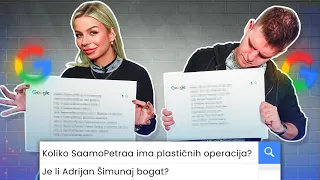 PETRA OTKRILA JE LI U VEZI S NEKIM OD YOUTUBERA! | Google pitanja | SaamoPetraa & Ash