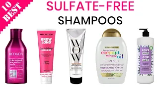 10 Best Sulfate Free Shampoos