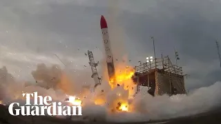 MOMO-2 rocket explodes seconds after liftoff