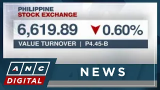 PSEi ends week lower at 6,619 | ANC