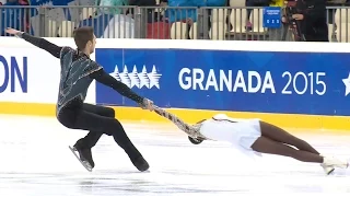 Vanessa James and Morgan Cipres Figure Skating Pairs - 27th Winter Universiade, Granada, Spain