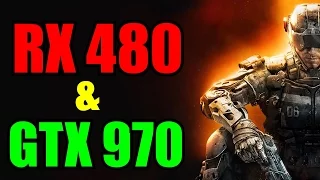 Call of Duty Black Ops 3 RX 480 & GTX 970 | 1080p Maxed Out | FRAME-RATE TEST