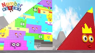 Looking For Numberblocks Comparison 1 to 10 Build 1035 NEW Step Squad Standing Tall Numbers Patterns