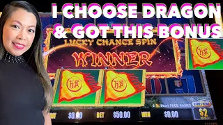 5 BONUSES WITH $25 , $50 BET & 6 JACKPOTS HANDPAYS ON DRAGON CASH GOLDEN CENTURY