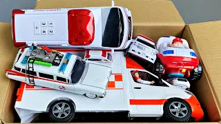 Ambulance MiniCars Racing! 11 Vehicles in an Emergency Test. Slope Drive!
