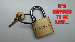 [049] Solving and picking Boaz Feldman's FunLock lock puzzle...
