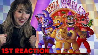 NEW FNAF FAN PLAYS PIZZA SIMULATOR FOR THE FIRST TIME (FIVE NIGHTS AT FREDDY'S)