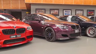 BMW M5 - All 6 Generations E28, E34, E39, E60, F10, F90