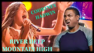 She so wormy!! Courtney Hadwin- "River Deep Mountain High" *REACTION*