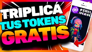 📢 NUEVO PIXELS NFT GANA EL TRIPLE DE DINERO con PIXELVERSE GRATIS AIRDROP CRYPTO RETIRA A BINANCE