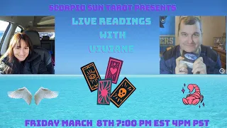 LIVE READINGS AND CHAT WITH VIVIANE AND SCOTT