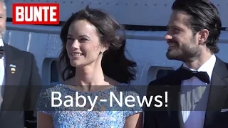 Sofia & Carl Philip von Schweden - Sie bekommen ein Baby! - BUNTE TV