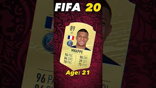 Evolution Of Mbappé In FIFA 17, 18, 19, 20, 21, 22, 23!!!