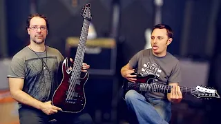 7 vs 8 vs 9 String Challenge with Schecter Guitars