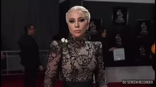 HD Lady Gaga on the 2018 Grammy's Red Carpet