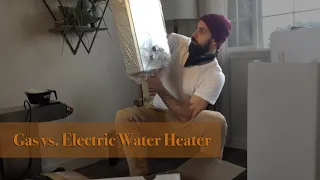 Hot Water Heater Setup - Press On Coffee Trailers