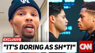 Gervonta Davis LOSES IT On Devin Haney VS Ryan Garcia FIGHT..