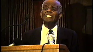 John Henrik Clarke - Marcus Garvey Lecture - Newark Public Library - August 9, 1990