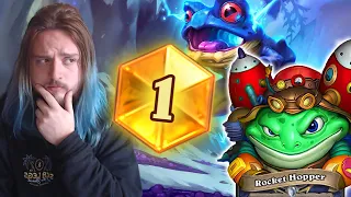 RANK 43 LEGEND FROGGER TEMPO SHAMAN!!! | Blast Your Rocket Hoppers to TOP LEGEND in Hearthstone!!!