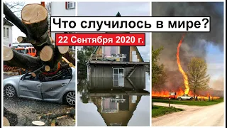 ВСЕ КАТАКЛИЗМЫ ЗА ДЕНЬ В МИРЕ 22 Сентября 2020 ГОДА #ДрожьЗемли #Катаклизмы