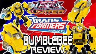 Transformers Legacy United BUMBLEBEE (Animated Universe) Action Figure Review