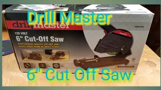 Drill Master 6" Cut Off Saw Harbor Freight