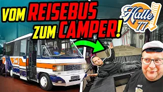 WENIG Geld, VIEL Platz! - Mercedes 814 Teamstar - Vom REISEBUS zum CAMPER!