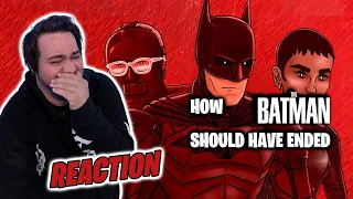 HISHE **REACTION** "How THE BATMAN Should Have Ended" | Zero Excuse Reacts