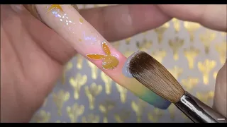 ✨Playboy Bunny 3 Color Ombre| EASY Nail Art Tutorial✨