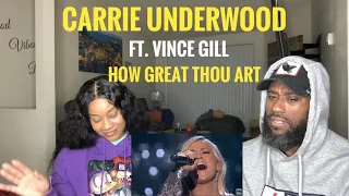 CARRIE UNDERWOOD- HOW GREAT THOU ART (FEAT. VINCE GILL) 2011 AMC GIRL NIGHT OUT