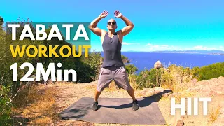 TABATA 12 MIN FULL BODY WORKOUT / No equipment