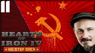 War With The Italian Fascists || Ep.11 - No Step Back Bukharin's Soviet Union HOI4 Lets Play