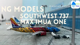 NG Models Southwest 737 Max 8 Imua One Livery Unboxing & Review 1:400 Scale