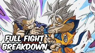 Beast Gohan vs Ultra Instinct Goku FULL Fight Breakdown