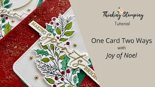 Tutorial | One Card Two Ways Joy of Noel