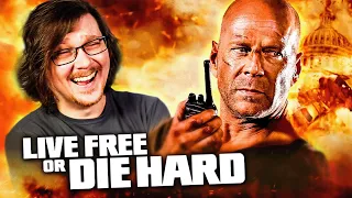 LIVE FREE OR DIE HARD MOVIE REACTION | First Time Watching | Review