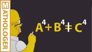 Euler's and Fermat's last theorems, the Simpsons and CDC6600