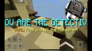 [MCPE] Murder Mystery![][] DETECTIVE 3 TIMES IN A ROW!?