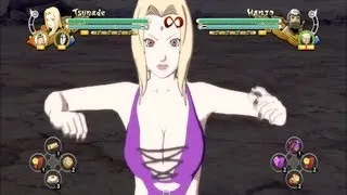 Naruto Ultimate Ninja Storm 3 Tsunade Complete Moveset with Command List