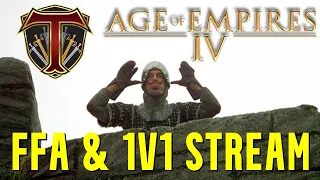 WE RETURN TO AGE! Age of Empires 4 Multiplayer | FFA & 1v1